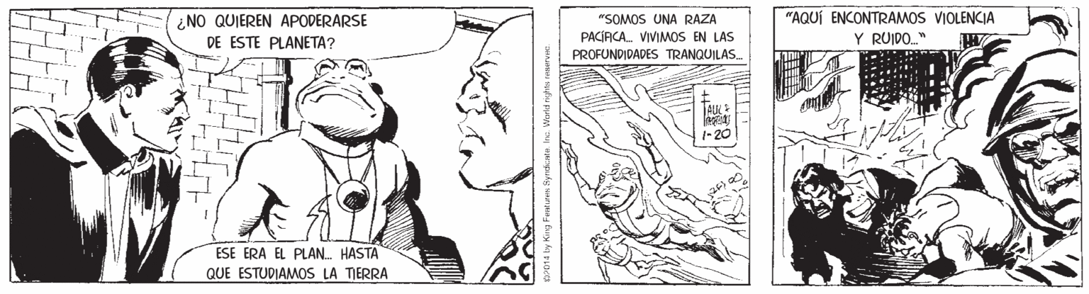 Font OCR: "AQUÍ ENCONTRAMOS VIOLENCIA Y RUIDO." ¿NO QUIEREN APODERARSE "SOMOS UNA RAZA DE ESTE PLANETA? PACÍAICA. VIVIMOS EN LAS PROFUNDIDADES TRANQUILAS. 1-20 ESE ERA EL PLAN. HASTA QUE ESTUDIAMOS LA TIERRA an subu puea muj aeapuke Haungsay fuy "AQUÍ ENCONTRAMOS VIOLENCIA Y RUIDO." ¿NO QUIEREN APODERARSE "SOMOS UNA RAZA DE ESTE PLANETA? PACÍAICA. VIVIMOS EN LAS PROFUNDIDADES TRANQUILAS. 1-20 ESE ERA EL PLAN. HASTA QUE ESTUDIAMOS LA TIERRA an subu puea muj aeapuke Haungsay fuy