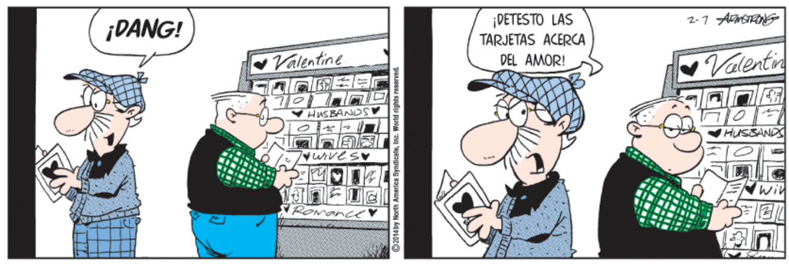 Humour OCR: ¡DETESTO LAS TARJETAS ACERCA 2-7 ArSG ¡DANG! Valentin Valentine DEL AMOR! HUSBANDS HUSBAND wi ROmanc World rights reserved ? ¡DETESTO LAS TARJETAS ACERCA 2-7 ArSG ¡DANG! Valentin Valentine DEL AMOR! HUSBANDS HUSBAND wi ROmanc World rights reserved ?