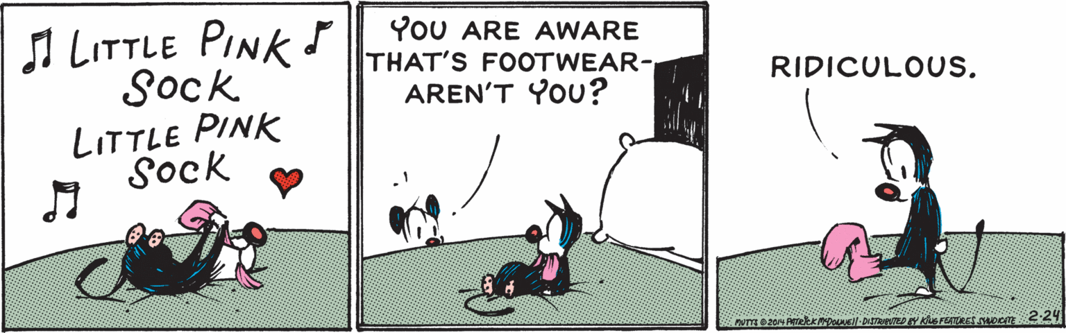 Handwriting OCR: I LITTLE PINK Sock YoU ARE AWARE THAT'S FOOTWEAR- AREN'T YOU? RIDICULOUS. LITTLE PINK Sock I LITTLE PINK Sock YoU ARE AWARE THAT'S FOOTWEAR- AREN'T YOU? RIDICULOUS. LITTLE PINK Sock