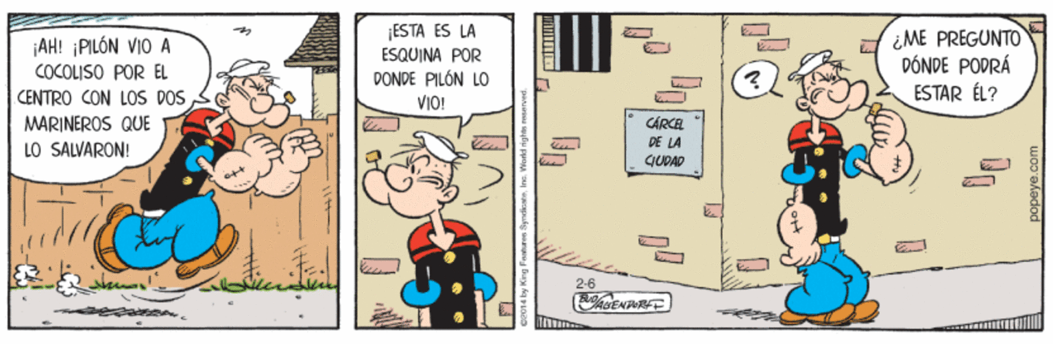 Art OCR: ¡ESTA ES LA ESQUINA POR ¡AH! ¡PILÓN VIO A COCOLISO POR EL CENTRO CON LOS DOS ¿ME PREGUNTO DÓNDE PODRÁ ESTAR ÉL? PONDE PILÓN LO VIO! MARINEROS QUE CÁRCEL LO SALVARON! DE LA QUPAD 2-6 ENARFE ¡ESTA ES LA ESQUINA POR ¡AH! ¡PILÓN VIO A COCOLISO POR EL CENTRO CON LOS DOS ¿ME PREGUNTO DÓNDE PODRÁ ESTAR ÉL? PONDE PILÓN LO VIO! MARINEROS QUE CÁRCEL LO SALVARON! DE LA QUPAD 2-6 ENARFE