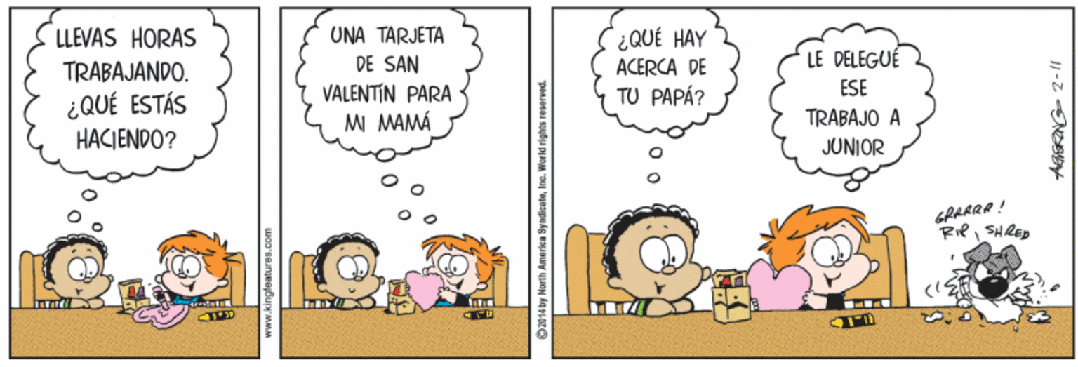 Conversation OCR: UNA TARJETA DE SAN LLEVAS HORAS QUÉ HAY ACERCA DE TU PAPÁ? LE DELEGUÉ TRABAJANDO. VALENTÍN PARA ESE ¿QUÉ ESTÁS HACIENDO? M MAMÁ TRABAJO A JUNIOR GRARRR ! Rie SHRED UNA TARJETA DE SAN LLEVAS HORAS QUÉ HAY ACERCA DE TU PAPÁ? LE DELEGUÉ TRABAJANDO. VALENTÍN PARA ESE ¿QUÉ ESTÁS HACIENDO? M MAMÁ TRABAJO A JUNIOR GRARRR ! Rie SHRED