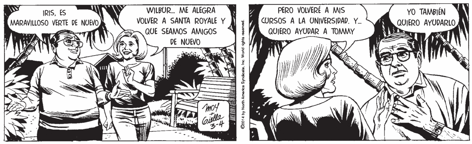 Art OCR: IRISES MARAVILLOSO VERTE DE NUEVO WILBUR. ME ALEGRA VOLVER A SANTA ROYALE Y QUE SEAMOS AMIGOS PERO VOLVERÉ A MIS CURSOS A LA UNIVERSIDAD. Y. QUIERO AYUDARA TOMMY YO TAMBIÉN QUIERO AYUDARLO DE NUEVO moy Gulla 3-4 IRISES MARAVILLOSO VERTE DE NUEVO WILBUR. ME ALEGRA VOLVER A SANTA ROYALE Y QUE SEAMOS AMIGOS PERO VOLVERÉ A MIS CURSOS A LA UNIVERSIDAD. Y. QUIERO AYUDARA TOMMY YO TAMBIÉN QUIERO AYUDARLO DE NUEVO moy Gulla 3-4