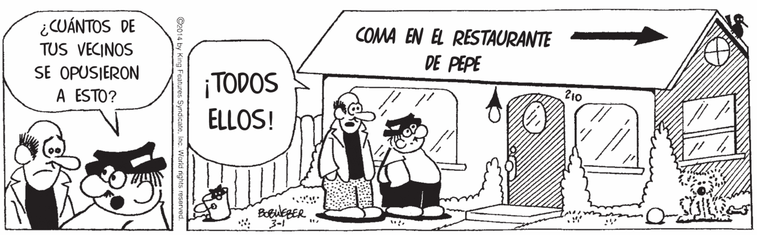 Sharing OCR: ¿CUÁNTOS DE TUS VECINOS SE OPUSIERON A ESTO? COMA EN EL RESTAURANTE DE PEPE TODOS 210 ELLOS! BotuEBER 3-1 ¿CUÁNTOS DE TUS VECINOS SE OPUSIERON A ESTO? COMA EN EL RESTAURANTE DE PEPE TODOS 210 ELLOS! BotuEBER 3-1