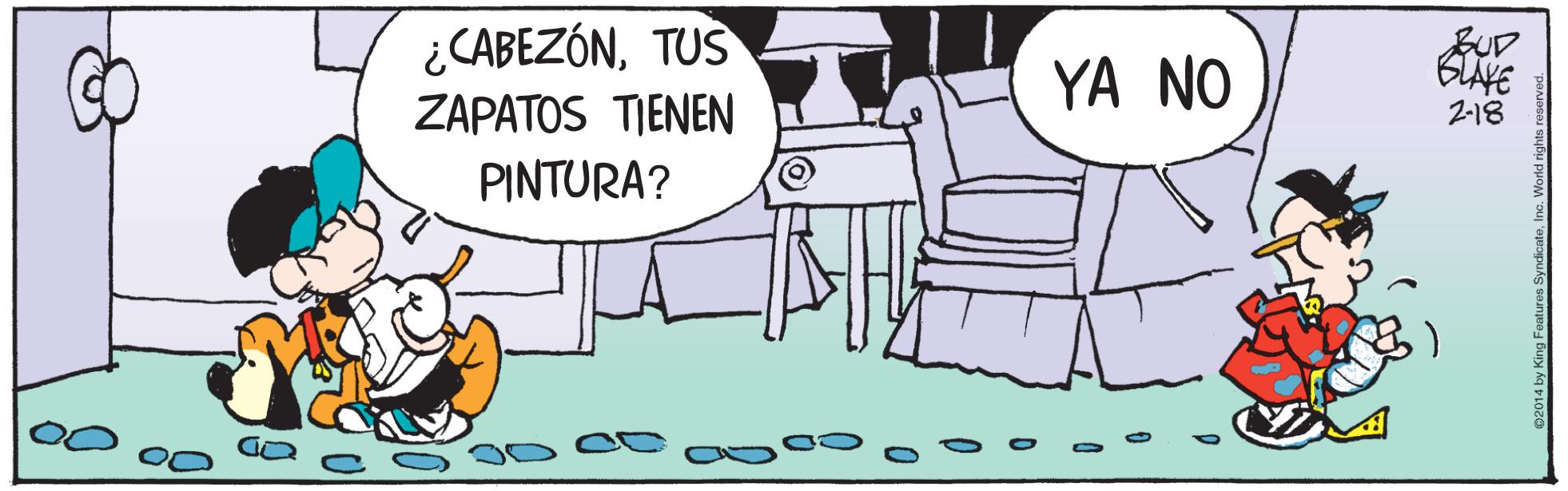 Sharing OCR: ¿CABEZÓNTUS YA NO ZAPATOS TIENEN 2-18 PINTURA? ¿CABEZÓNTUS YA NO ZAPATOS TIENEN 2-18 PINTURA?