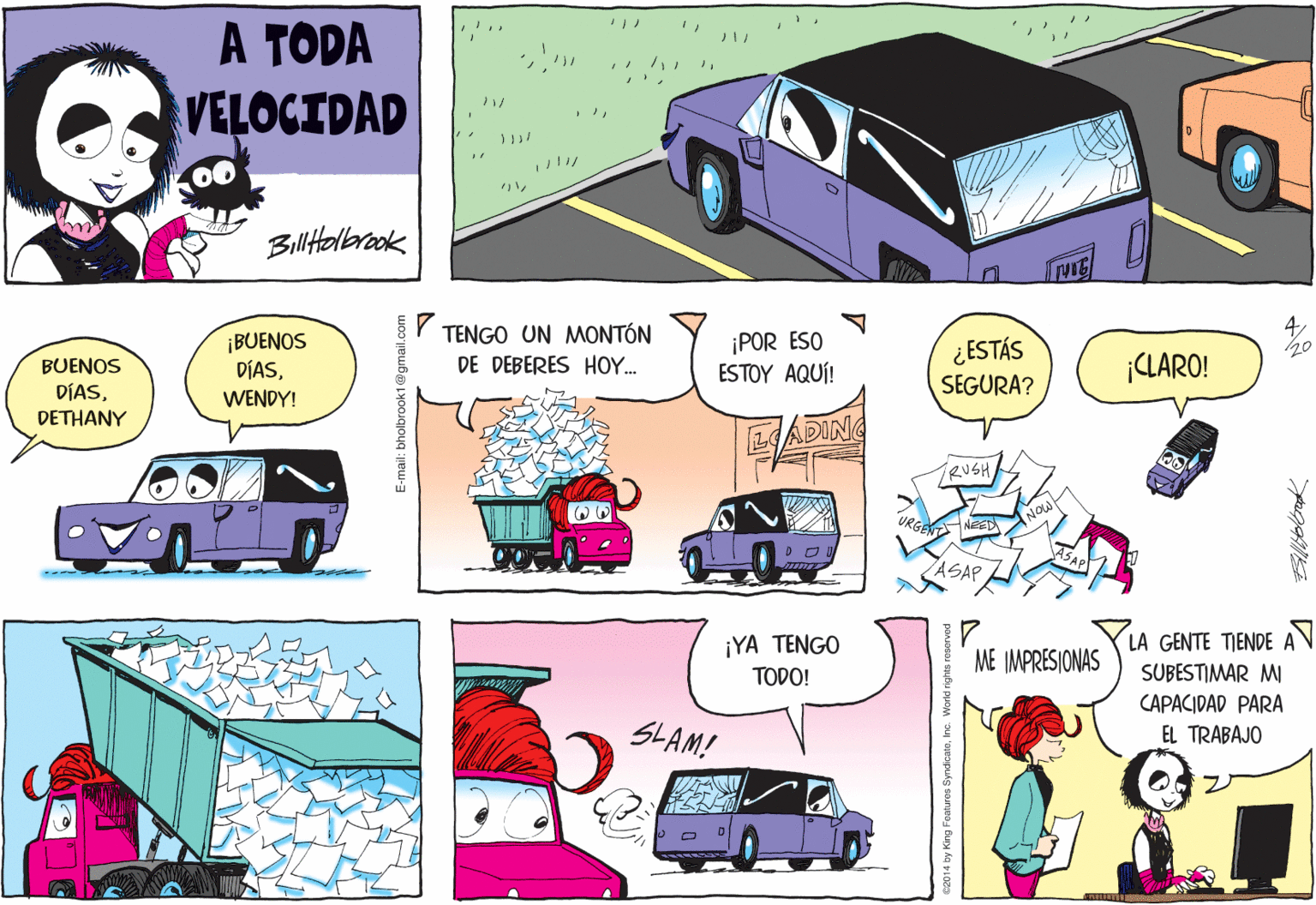 Organism OCR: A TODA VELOCIDAD 111 ? Billitallbrook ¡BUENOS DÍASWENDY! TENGO UN MONTÓN DE DEBERES HOY.. ¡POR ESO ESTOY AQUÍ! 4 BUENOS DÍASDETHANY ¿ESTÁS SEGURA? CLARO! LADING RUSH NEED NOu D ?? ASAP ¡YA TENGO LA GENTE TIENDE AN SUBESTIMAR MI ME IMPRESIONAS TODO! CAPACIDAD PARA SLAM! EL TRABAJO E-mail: bholbrook1@ A TODA VELOCIDAD 111 ? Billitallbrook ¡BUENOS DÍASWENDY! TENGO UN MONTÓN DE DEBERES HOY.. ¡POR ESO ESTOY AQUÍ! 4 BUENOS DÍASDETHANY ¿ESTÁS SEGURA? CLARO! LADING RUSH NEED NOu D ?? ASAP ¡YA TENGO LA GENTE TIENDE AN SUBESTIMAR MI ME IMPRESIONAS TODO! CAPACIDAD PARA SLAM! EL TRABAJO E-mail: bholbrook1@