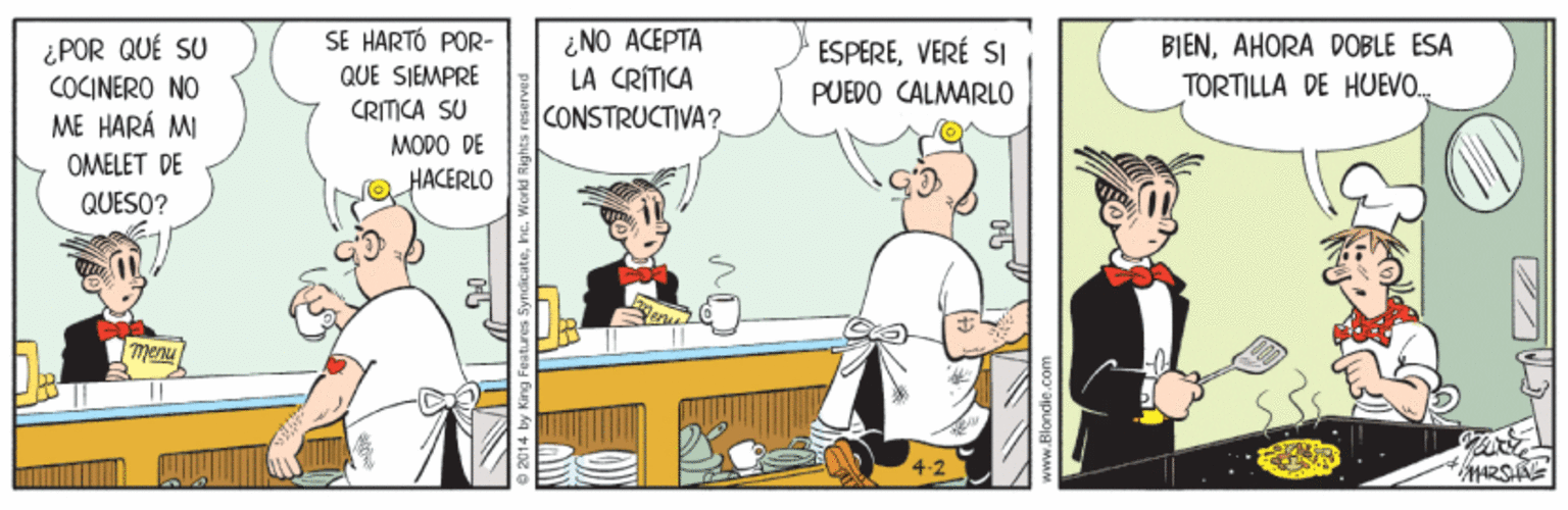 Art OCR: SE HARTÓ POR- ¿POR QUÉ SU COCINERO NO ¿NO ACEPTA LA CRITICA CONSTRUCTIVA? ESPEREVERE SI BIENAHORA DOBLE ESA QUE SIEMPRE CRITICA SU TORTILLA DE HUEVO. PUEDO CALMARLO ME HARÁ MI MODO DE OMELET DE HACERLO QUESO? menu SE HARTÓ POR- ¿POR QUÉ SU COCINERO NO ¿NO ACEPTA LA CRITICA CONSTRUCTIVA? ESPEREVERE SI BIENAHORA DOBLE ESA QUE SIEMPRE CRITICA SU TORTILLA DE HUEVO. PUEDO CALMARLO ME HARÁ MI MODO DE OMELET DE HACERLO QUESO? menu