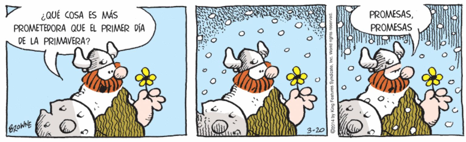Sharing OCR: ¿QUÉ COSA ES MÁS PROMETEDORA QUE EL PRIMER DÍA DE LA PRIMAVERA? PROMESASPROMESAS 6ROWNE 3-20 ¿QUÉ COSA ES MÁS PROMETEDORA QUE EL PRIMER DÍA DE LA PRIMAVERA? PROMESASPROMESAS 6ROWNE 3-20