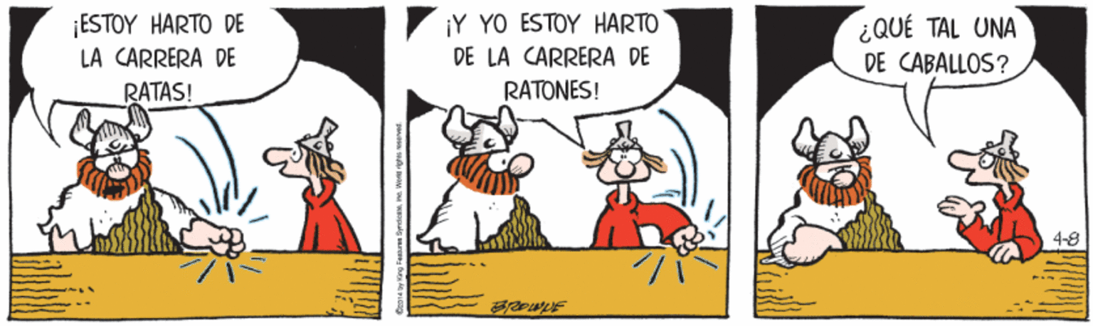 Adaptation OCR: ¡ESTOY HARTO DE LA CARRERA DE ¡Y YO ESTOY HARTO DE LA CARRERA DE ¿QUÉ TAL UNA DE CABALLOS? RATAS! RATONES! 4-8 ¡ESTOY HARTO DE LA CARRERA DE ¡Y YO ESTOY HARTO DE LA CARRERA DE ¿QUÉ TAL UNA DE CABALLOS? RATAS! RATONES! 4-8