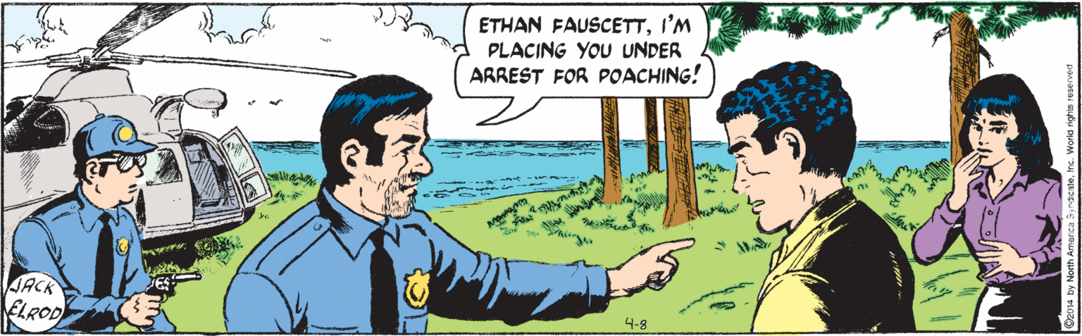 Happy OCR: ETHAN FAUSCETTI'M PLACING YOU UNDER ARREST FOR POACHING! JACK LROD 4-8 ETHAN FAUSCETTI'M PLACING YOU UNDER ARREST FOR POACHING! JACK LROD 4-8