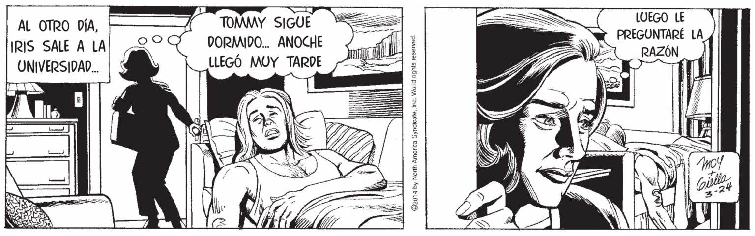 Mammal OCR: AL OTRO DÍATOMMY SIGUE IRIS SALE A LA LUEGO LE PREGUNTARÉ LA RAZÓN DORMIDO. ANOCHE UNIVERSIDAD. LLEGÓ MUY TARDE moy Gila 3-24 2014 by North America Syndcateinc. World nights reserved. AL OTRO DÍATOMMY SIGUE IRIS SALE A LA LUEGO LE PREGUNTARÉ LA RAZÓN DORMIDO. ANOCHE UNIVERSIDAD. LLEGÓ MUY TARDE moy Gila 3-24 2014 by North America Syndcateinc. World nights reserved.