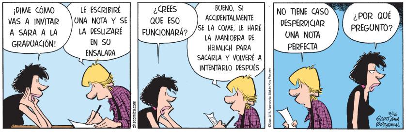 Interaction OCR: BUENOSI ¡DIME CÓMO VAS A INVITAR A SARA A LA GRADUACIÓN! LE ESCRIBIRÉ ¿CREES NO TIENE CASO DESPERDICIAR UNA NOTA ¿POR QUÉ PREGUNTO? UNA NOTA Y SE QUE ESO ACCIDENTALMENTE LA DESLIZARÉ FUNCIONARÁ? SE LA COMELE HARÉ LA MANIOBRA DE HEIMLICH PARA SACARLA Y VOLVERÉ A EN SU PERFECTA ENSALADA INTENTARLO DESPUÉS BUENOSI ¡DIME CÓMO VAS A INVITAR A SARA A LA GRADUACIÓN! LE ESCRIBIRÉ ¿CREES NO TIENE CASO DESPERDICIAR UNA NOTA ¿POR QUÉ PREGUNTO? UNA NOTA Y SE QUE ESO ACCIDENTALMENTE LA DESLIZARÉ FUNCIONARÁ? SE LA COMELE HARÉ LA MANIOBRA DE HEIMLICH PARA SACARLA Y VOLVERÉ A EN SU PERFECTA ENSALADA INTENTARLO DESPUÉS