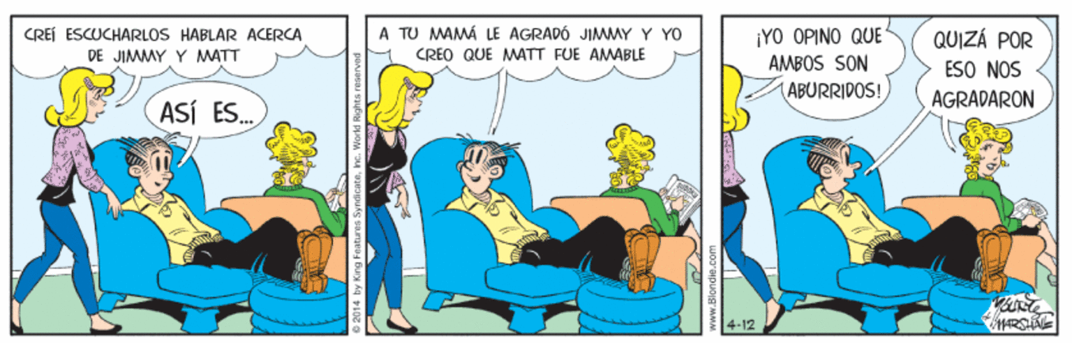 Adaptation OCR: CREÍ ESCUCHARLOS HABLAR ACERCA A TU MAMÁ LE AGRADÓ JIMMY Y YO CREO QUE MATT FUE AMABLE ¡YO OPINO QUE AMBOS SON ABURRIDOS! QUIZÁ POR ESO NOS DE JIMMY Y MATT ASÍ ES. AGRADARON 4-12 MARS A CREÍ ESCUCHARLOS HABLAR ACERCA A TU MAMÁ LE AGRADÓ JIMMY Y YO CREO QUE MATT FUE AMABLE ¡YO OPINO QUE AMBOS SON ABURRIDOS! QUIZÁ POR ESO NOS DE JIMMY Y MATT ASÍ ES. AGRADARON 4-12 MARS A
