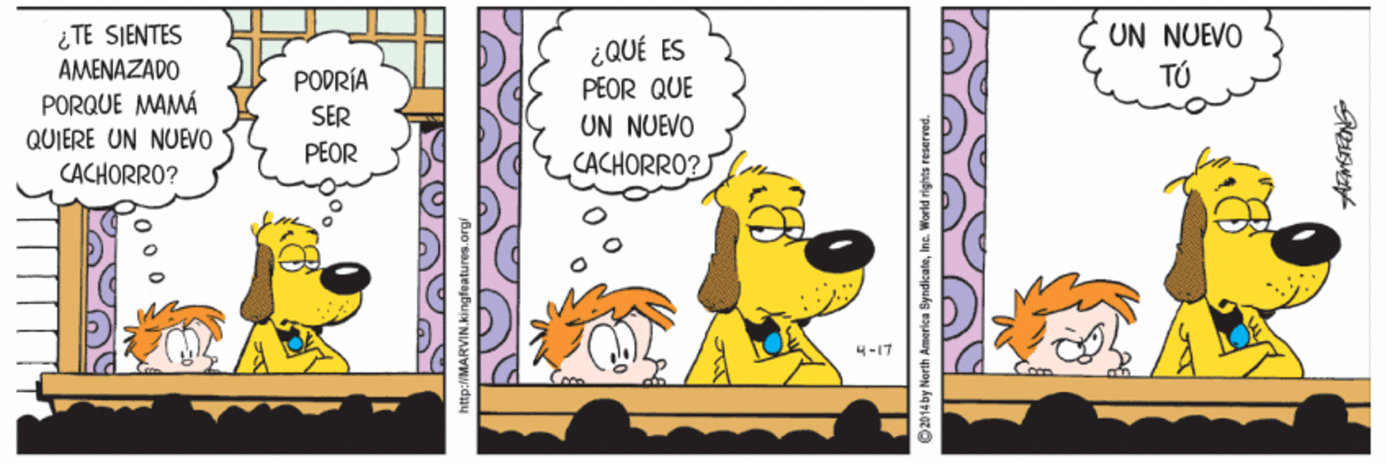 Handwriting OCR: ¿TE SIENTES AMENAZADO UN NUEVO ¿QUÉ ES PODRÍA TÚ PEOR QUE PORQUE MAMÁ QUIERE UN NUEVO SER UN NUEVO PEOR CACHORRO? CACHORRO? -17 ¿TE SIENTES AMENAZADO UN NUEVO ¿QUÉ ES PODRÍA TÚ PEOR QUE PORQUE MAMÁ QUIERE UN NUEVO SER UN NUEVO PEOR CACHORRO? CACHORRO? -17