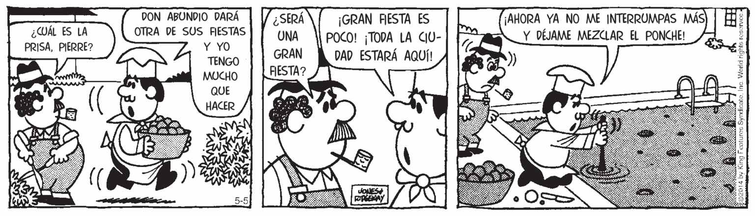 Organism OCR: DON ABUNDIO DARÁ OTRA DE SUS RESTAS Y YO TENGO MUCHO ¿WÁL ES LA PRISAPIERRE? SERÁ UNA ¡GRAN FIESTA ES POCO! ¡TODA LA CIU- DAD ESTARÁ AQUÍ! AHORA YA NO ME INTERRUMPAS MÁS) Y DÉJAME MEZCLAR EL PONCHE! GRAN RESTA? QUE HACER DON ABUNDIO DARÁ OTRA DE SUS RESTAS Y YO TENGO MUCHO ¿WÁL ES LA PRISAPIERRE? SERÁ UNA ¡GRAN FIESTA ES POCO! ¡TODA LA CIU- DAD ESTARÁ AQUÍ! AHORA YA NO ME INTERRUMPAS MÁS) Y DÉJAME MEZCLAR EL PONCHE! GRAN RESTA? QUE HACER