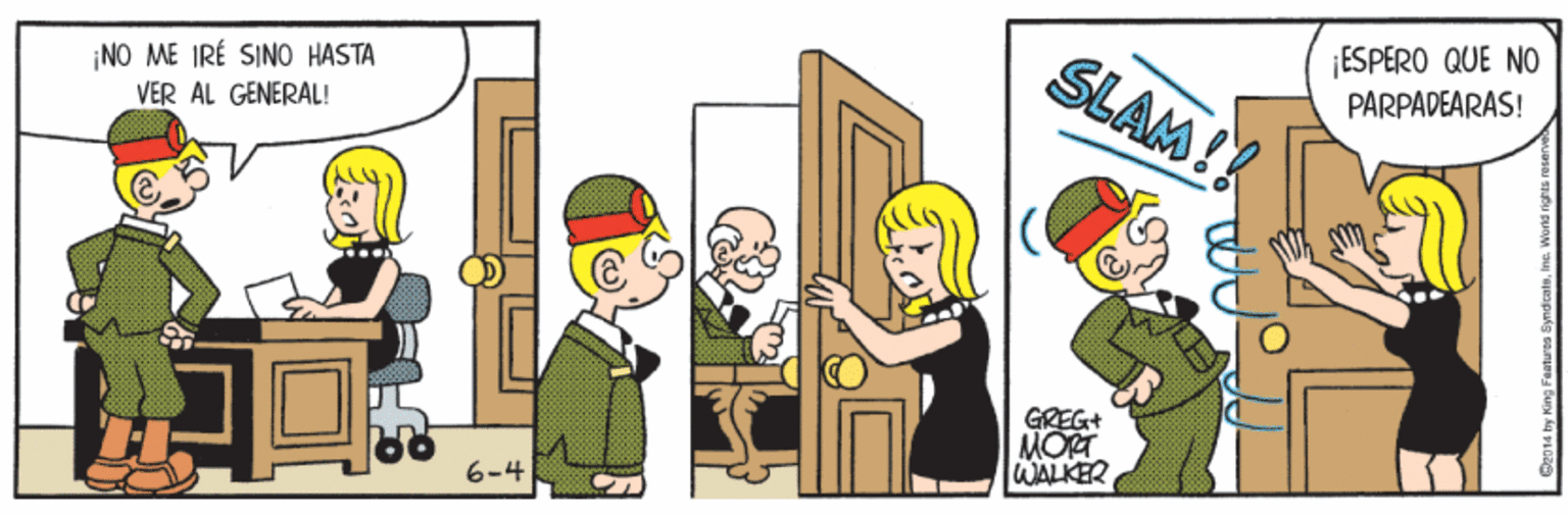 Parallel OCR: SLAM! ¡ESPERO QUE NO PARPADEARAS! NO ME IRÉ SINO HASTA VER AL GENERAL! GREG+ MOT WALKER 6-4 SLAM! ¡ESPERO QUE NO PARPADEARAS! NO ME IRÉ SINO HASTA VER AL GENERAL! GREG+ MOT WALKER 6-4