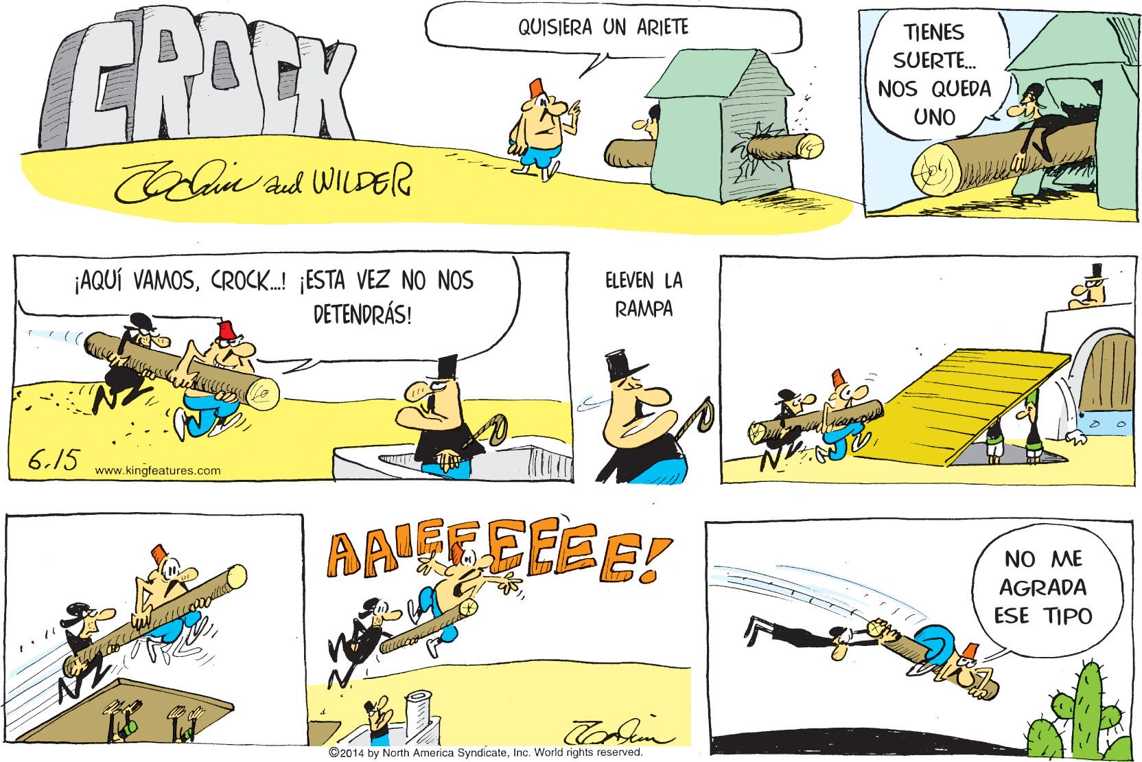 Line OCR: CRAEK QUISIERA UN ARIETE TIENES SUERTE. NOS QUEDA UNO Cean and WILDER ¡AQUÍ VAMOSCROCK.! ¡ESTA VEZ NO NOS DETENDRÁS! ELEVEN LA RAMPA 6.15 www.kingfeatures.com AALFFEEEE! NO ME AGRADA ESE TIPO ©2014 by North America SyndicateInc. World rights reserved. CRAEK QUISIERA UN ARIETE TIENES SUERTE. NOS QUEDA UNO Cean and WILDER ¡AQUÍ VAMOSCROCK.! ¡ESTA VEZ NO NOS DETENDRÁS! ELEVEN LA RAMPA 6.15 www.kingfeatures.com AALFFEEEE! NO ME AGRADA ESE TIPO ©2014 by North America SyndicateInc. World rights reserved.