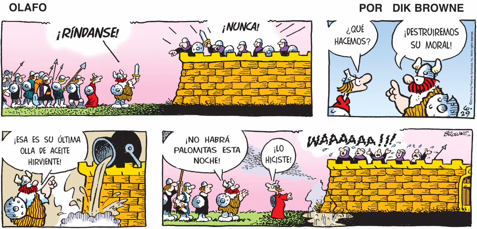 Parallel OCR: YO SÓLO ¿ESTÁS SEGURO DE QUE ESTE ES EL ¡CAMINAMOS EN UN GRAN CÍRCULO! Y OLAFO SIGO A OLAFO. DE SER ASÍ. SIGUE A SU OLAFO CASTILLO ENEMIG0? NARIZ. EL AMARGADO DIK BROWNE ¡NUNCA! ¡RÍNDANSE! ¡DESTRUIREMOS SU MORAL! HACEMOS? BlawNE. WAAAAAAI- ¡ESA ES SU ÚLTIMA OLLA DE ACEITE HIRVIENTE! ¡NO HABRÁ ¡LO HICISTE! PALOMITAS ESTA NOCHE! YO SÓLO ¿ESTÁS SEGURO DE QUE ESTE ES EL ¡CAMINAMOS EN UN GRAN CÍRCULO! Y OLAFO SIGO A OLAFO. DE SER ASÍ. SIGUE A SU OLAFO CASTILLO ENEMIG0? NARIZ. EL AMARGADO DIK BROWNE ¡NUNCA! ¡RÍNDANSE! ¡DESTRUIREMOS SU MORAL! HACEMOS? BlawNE. WAAAAAAI- ¡ESA ES SU ÚLTIMA OLLA DE ACEITE HIRVIENTE! ¡NO HABRÁ ¡LO HICISTE! PALOMITAS ESTA NOCHE!