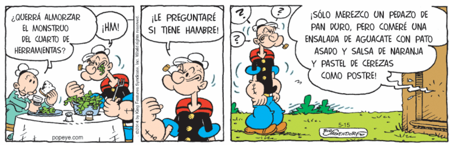 Happy OCR: ¿QUERRÁ ALMORZAR EL MONSTRUO DEL CUARTO DE ¡LE PREGUNTARÉ SI TIENE HAMBRE! SÓLO MEREZCO UN PEDAZO DE PAN DUROPERO COMERÉ UNA ¡HM! ENSALADA DE AGUACATE CON PATO HERRAMIENTAS? ASADO Y SALSA DE NARANJA Y PÁSTEL DE CEREZAS COMO POSTRE! 5-15 ENDORF ????ye.com ¿QUERRÁ ALMORZAR EL MONSTRUO DEL CUARTO DE ¡LE PREGUNTARÉ SI TIENE HAMBRE! SÓLO MEREZCO UN PEDAZO DE PAN DUROPERO COMERÉ UNA ¡HM! ENSALADA DE AGUACATE CON PATO HERRAMIENTAS? ASADO Y SALSA DE NARANJA Y PÁSTEL DE CEREZAS COMO POSTRE! 5-15 ENDORF ????ye.com