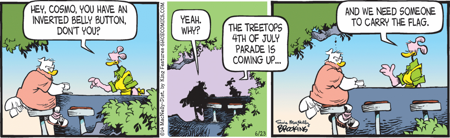 Technology OCR: HEYYOU HAVE AN INVERTED BELLY BUTTONDON'T YOU? YEAH. WHY? AND WE NEED SOMEONE TO CARRY THE FLAG. THE TREETOPS 4TH OF JULY PARADE IS COMING UP. Sasie Mapelly BrookiNS 6/23 HEYYOU HAVE AN INVERTED BELLY BUTTONDON'T YOU? YEAH. WHY? AND WE NEED SOMEONE TO CARRY THE FLAG. THE TREETOPS 4TH OF JULY PARADE IS COMING UP. Sasie Mapelly BrookiNS 6/23