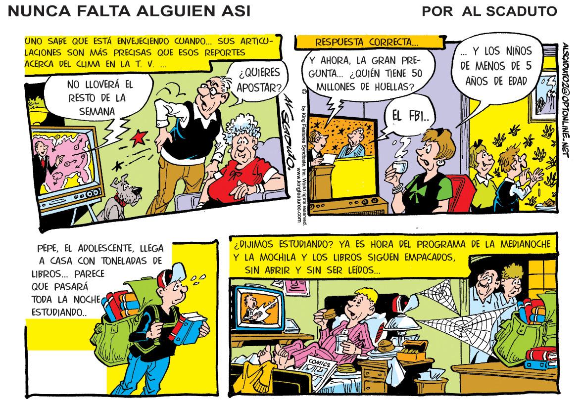 Rectangle OCR: NUNCA FALTA ALGUIEN ASI POR AL SCADUTO UNO SABE QUE ESTÁ ENVEJECIENDO CUANDO.. LACIONES SON MÁS PRECISAS QUE ESOS REPORTES SUS ARTICU- RESPUESTA CORRECTA.. Y AHORALA GRAN PRE- GUNTA. ¿QUIÉN TIENE 50 MILLONES DE HUELLAS? . Y LOS NIÑOS DE MENOS DE 5 AÑOS DE EDAD ACERCA DEL CLIMA EN LA T. V. ¿QUIERES APOSTAR?/ NO LLOVERÁ EL RESTO DE LA SEMANA EL FBI.. PEPELLEGA A CASA CON TONELADAS DE LIBROS. PARECE QUE PASARÁ TODA LA NOCHE ¿DIJIMOS ESTUDIANDO? YA ES HORA DEL PROGRAMA DE LA MEDIANOCHE Y LA MOCHILA Y LOS LIBROS SIGUEN EMPACADOSSIN ABRIR Y SIN SER LEÍDOS... ESTUDIANDO.. ALSCADUTOZ@OPTONLINE. NET NUNCA FALTA ALGUIEN ASI POR AL SCADUTO UNO SABE QUE ESTÁ ENVEJECIENDO CUANDO.. LACIONES SON MÁS PRECISAS QUE ESOS REPORTES SUS ARTICU- RESPUESTA CORRECTA.. Y AHORALA GRAN PRE- GUNTA. ¿QUIÉN TIENE 50 MILLONES DE HUELLAS? . Y LOS NIÑOS DE MENOS DE 5 AÑOS DE EDAD ACERCA DEL CLIMA EN LA T. V. ¿QUIERES APOSTAR?/ NO LLOVERÁ EL RESTO DE LA SEMANA EL FBI.. PEPEEL ADOLESCENTELLEGA A CASA CON TONELADAS DE LIBROS. PARECE QUE PASARÁ TODA LA NOCHE ¿DIJIMOS ESTUDIANDO? YA ES HORA DEL PROGRAMA DE LA MEDIANOCHE Y LA MOCHILA Y LOS LIBROS SIGUEN EMPACADOSSIN ABRIR Y SIN SER LEÍDOS... ESTUDIANDO.. ALSCADUTOZ@OPTONLINE. NET