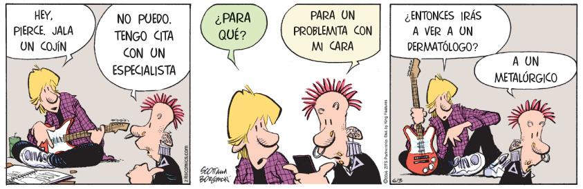 Gesture OCR: PARA UN PROBLEMITA CON ¿ ENTONCES IRÁS A VER A UN DERMATÓLOGO? HEY¿PARA QUÉ ? NO PUEDO. TENGO CITA CON UN ESPECIALISTA PIERCE. JALA UN COJÍN M CARA A UN METALÚRGICO ecomick.com PARA UN PROBLEMITA CON ¿ ENTONCES IRÁS A VER A UN DERMATÓLOGO? HEY¿PARA QUÉ ? NO PUEDO. TENGO CITA CON UN ESPECIALISTA PIERCE. JALA UN COJÍN M CARA A UN METALÚRGICO ecomick.com