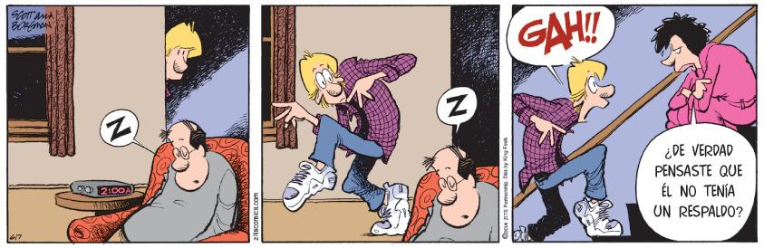 Fictional character OCR: GAH! ¿ DE VERDAD PENSASTE QUE ÉL NO TENÍA UN RESPALDO? GAH! ¿ DE VERDAD PENSASTE QUE ÉL NO TENÍA UN RESPALDO?