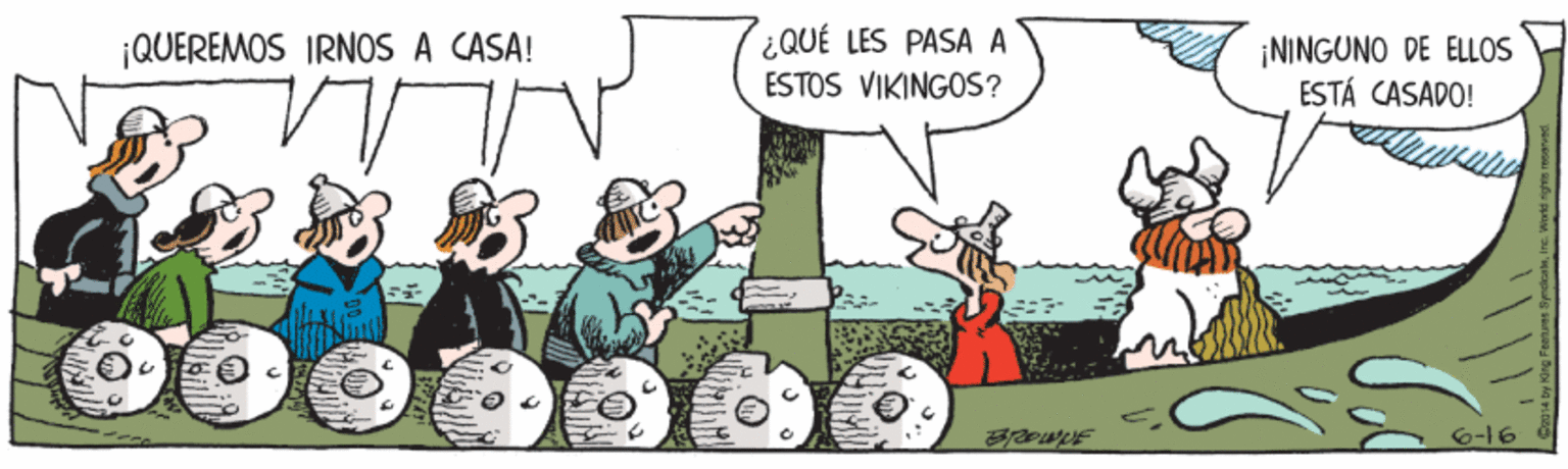 Font OCR: ¡QUEREMOS IRNOS A CASA! QUÉ LES PASA A ESTOS VIKINGOS? ¡NINGUNO DE ELLOS ESTÁ CASADO! 6-16 ¡QUEREMOS IRNOS A CASA! QUÉ LES PASA A ESTOS VIKINGOS? ¡NINGUNO DE ELLOS ESTÁ CASADO! 6-16