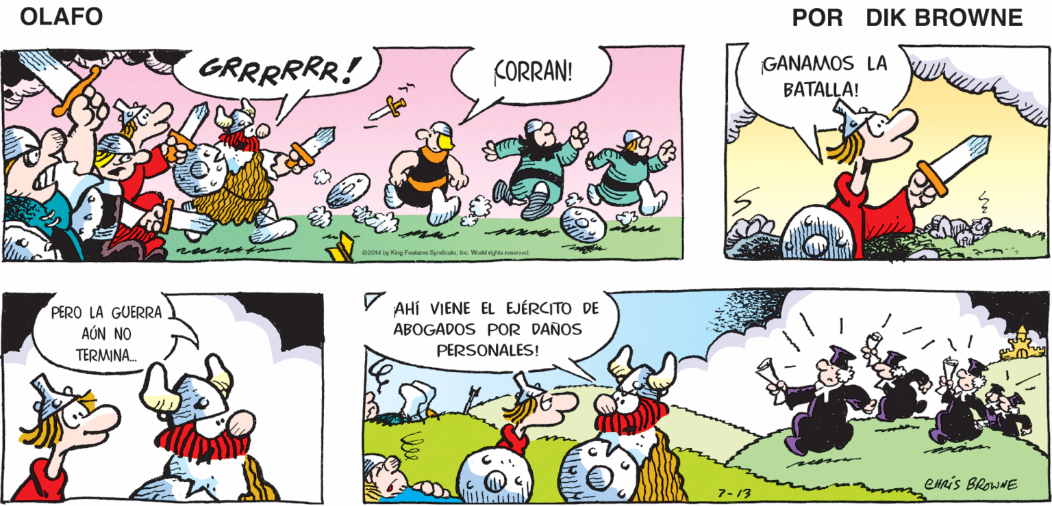 Yellow OCR: ADELANTEVIKINGOS! LOS INVITARÉ A SI TERMINAMOS CON ESTO RÁPIDO. LA TABERNA! OLAFO EL AMARGADO DIK BROWNE GRRRRRR! CORRAN! GANAMOS LA BATALLA! e2014 by King Fealurus Bendioate. Mold righta rvad PERO LA GUERRA AÚN NO V AHÍ VIENE EL EJÉRCITO DE ABOGADOS POR DAÑOS PERSONALES! TERMINA. eHRis BROWNE 7- 13 ADELANTEVIKINGOS! LOS INVITARÉ A SI TERMINAMOS CON ESTO RÁPIDO. LA TABERNA! OLAFO EL AMARGADO DIK BROWNE GRRRRRR! CORRAN! GANAMOS LA BATALLA! e2014 by King Fealurus Bendioate. Mold righta rvad PERO LA GUERRA AÚN NO V AHÍ VIENE EL EJÉRCITO DE ABOGADOS POR DAÑOS PERSONALES! TERMINA. eHRis BROWNE 7- 13