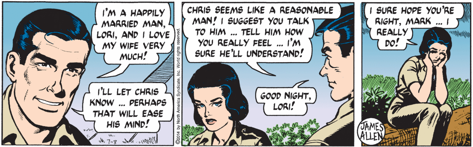 Sharing OCR: I'M A HAPPILY MARRIED MANAND I LOVE MY WIFE VERY MUCH! CHRIS SEEMS LIKE A REASONABLE MAN! I SUGGEST YOU TALK TO HIM .. TELL HIM HOW YOU REALLY FEEL ... I'M SURE HE'LL UNDERSTAND! I SURE HOPE YOU'RE RIGHTMARK ... I REALLY DO! I'LL LET CHRIS KNOW THAT WILL EASE HIS MIND! GOOD NIGHTLORI! PERHAPS JAMES ALLEN I'M A HAPPILY MARRIED MANAND I LOVE MY WIFE VERY MUCH! CHRIS SEEMS LIKE A REASONABLE MAN! I SUGGEST YOU TALK TO HIM .. TELL HIM HOW YOU REALLY FEEL ... I'M SURE HE'LL UNDERSTAND! I SURE HOPE YOU'RE RIGHTMARK ... I REALLY DO! I'LL LET CHRIS KNOW THAT WILL EASE HIS MIND! GOOD NIGHTLORI! PERHAPS JAMES ALLEN