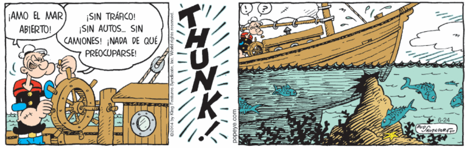 Watch OCR: AMO EL MAR ABIERTO! |SIN TRÁACO! SIN AUTOS. SIN CAMIONES! NADA DE QUÉ PREOCUPARSE! K- 6-24 D2014 by King Feotures. Sy AMO EL MAR ABIERTO! |SIN TRÁACO! SIN AUTOS. SIN CAMIONES! NADA DE QUÉ PREOCUPARSE! K- 6-24 D2014 by King Feotures. Sy