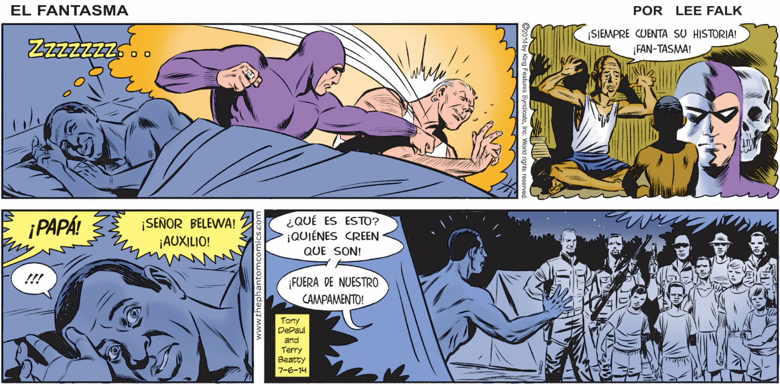 Font OCR: ¡UNAS SOMBRAS SE MUEVEN EL FANTASMA EN LA SELVA! POR LEE FALK Zzzzzzz... SIEMPRE CUENTA SU HISTORIA! ¡FAN-TASMA! ¡PAPÁ! ¡SEÑOR BELEWA! ¡AUXILIO! ¿QUÉ ES ESTO? >¡QUIÉNES CREEN QUE SON! !!! FUERA DE NUESTRO CAMPAMENTO! Tory DePaul and Tery Beatty 7-6-14 ¡UNAS SOMBRAS SE MUEVEN EL FANTASMA EN LA SELVA! POR LEE FALK Zzzzzzz... SIEMPRE CUENTA SU HISTORIA! ¡FAN-TASMA! ¡PAPÁ! ¡SEÑOR BELEWA! ¡AUXILIO! ¿QUÉ ES ESTO? >¡QUIÉNES CREEN QUE SON! !!! FUERA DE NUESTRO CAMPAMENTO! Tory DePaul and Tery Beatty 7-6-14