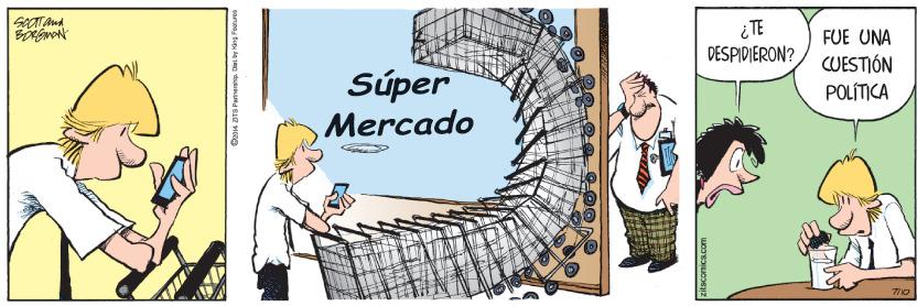 Event OCR: ¿TE DESPIDIERON? FUE UNA CUESTIÓN POLÍTICA Súper Mercado ¿TE DESPIDIERON? FUE UNA CUESTIÓN POLÍTICA Súper Mercado
