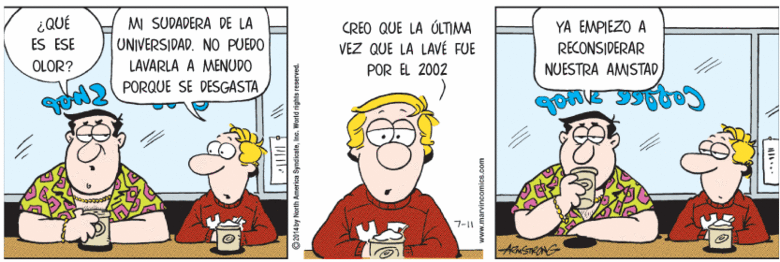 Line OCR: ¿QUÉ ES ESE MI SUDADERA DE LA CREO QUE LA ÚLTIMA VEZ QUE LA LÁVÉ FUE YA EMPIEZO A UNIVERSIDAD. NO PUEDO LAVARLA A MENUDO RECONSIDERAR OLOR? POR EL 2002 NUESTRA AMISTAD PORQUE SE DÉSGASTA 7-11 ASRAAG O2014 by North Amer www.marvineomies.com ¿QUÉ ES ESE MI SUDADERA DE LA CREO QUE LA ÚLTIMA VEZ QUE LA LÁVÉ FUE YA EMPIEZO A UNIVERSIDAD. NO PUEDO LAVARLA A MENUDO RECONSIDERAR OLOR? POR EL 2002 NUESTRA AMISTAD PORQUE SE DÉSGASTA 7-11 ASRAAG O2014 by North Amer www.marvineomies.com