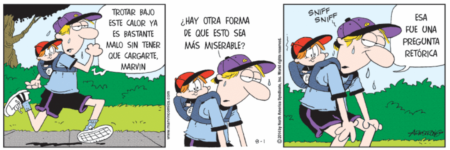 Art OCR: TROTAR BAJO ESTE CALOR YA ES BASTANTE MALO SIN TENER QUE CARGARTEMARVIN SNIFF SNIFF ¿HAY OTRA FORMA DE QUE ESTO SEA MÁS MISERABLE? ESA FUE UNA PREGUNTA RETÓRICA TROTAR BAJO ESTE CALOR YA ES BASTANTE MALO SIN TENER QUE CARGARTEMARVIN SNIFF SNIFF ¿HAY OTRA FORMA DE QUE ESTO SEA MÁS MISERABLE? ESA FUE UNA PREGUNTA RETÓRICA