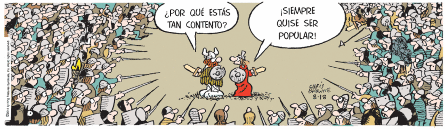 Happy OCR: ¿POR QUÉ ESTÁS TAN CONTENTO? ¡SIEMPRE QUISE SER POPULAR! 8-18 ¿POR QUÉ ESTÁS TAN CONTENTO? ¡SIEMPRE QUISE SER POPULAR! 8-18