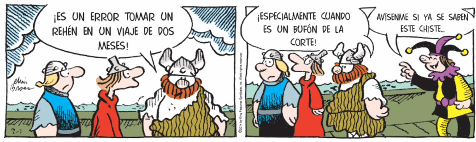 Art OCR: ES UN ERROR TOMAR UN REHÉN EN UN VIAJE DE DOS ¡ESPECIALMENTE CUANDO ES UN BUFÓN DE LA AVÍSENME SI YA SE SABEN ESTE CHISTE. MESES! CORTE! 9-1 ES UN ERROR TOMAR UN REHÉN EN UN VIAJE DE DOS ¡ESPECIALMENTE CUANDO ES UN BUFÓN DE LA AVÍSENME SI YA SE SABEN ESTE CHISTE. MESES! CORTE! 9-1