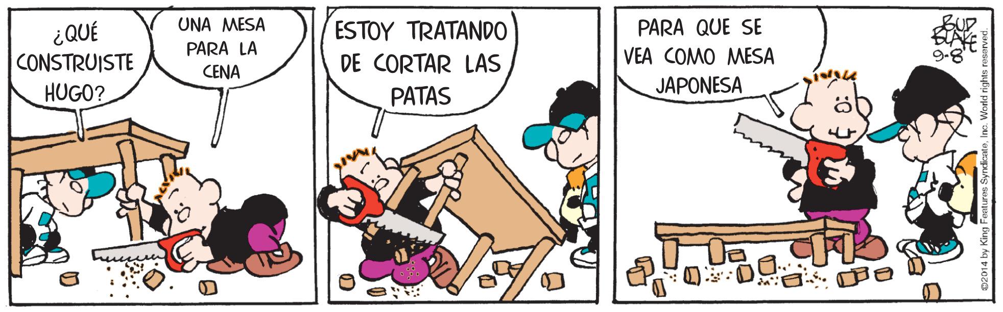 Happy OCR: UNA MESA ESTOY TRATANDO PARA QUE SE ¿QUÉ CONSTRUISTE HUGO? PARA LA VEA COMO MESA DE CORTAR LAS CENA JAPONESA PATAS UNA MESA ESTOY TRATANDO PARA QUE SE ¿QUÉ CONSTRUISTE HUGO? PARA LA VEA COMO MESA DE CORTAR LAS CENA JAPONESA PATAS