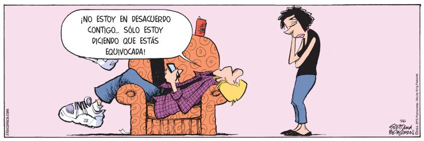 Happy OCR: ¡NO ESTOY EN DESACUERDO CONTIGO. SÓLO ÉSTOY DICIENDO QUE ESTÁS EQUIVOCADA! ¡NO ESTOY EN DESACUERDO CONTIGO. SÓLO ÉSTOY DICIENDO QUE ESTÁS EQUIVOCADA!
