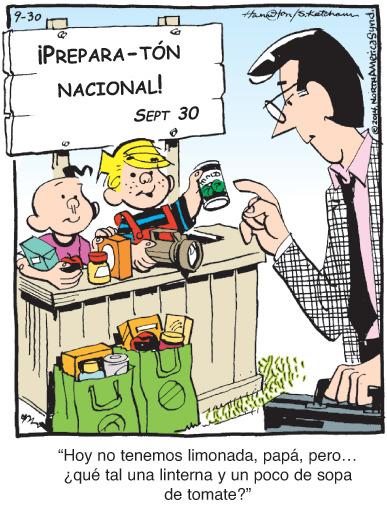 Humour OCR: 19-30 stcham IPREPARA-TÓN NACIONAL! SEPT 30 "Hoy no tenemos limonadapero... iqué tal una linterna y un poco de sopa de tomate?" 19-30 stcham IPREPARA-TÓN NACIONAL! SEPT 30 "Hoy no tenemos limonadapero... iqué tal una linterna y un poco de sopa de tomate?"
