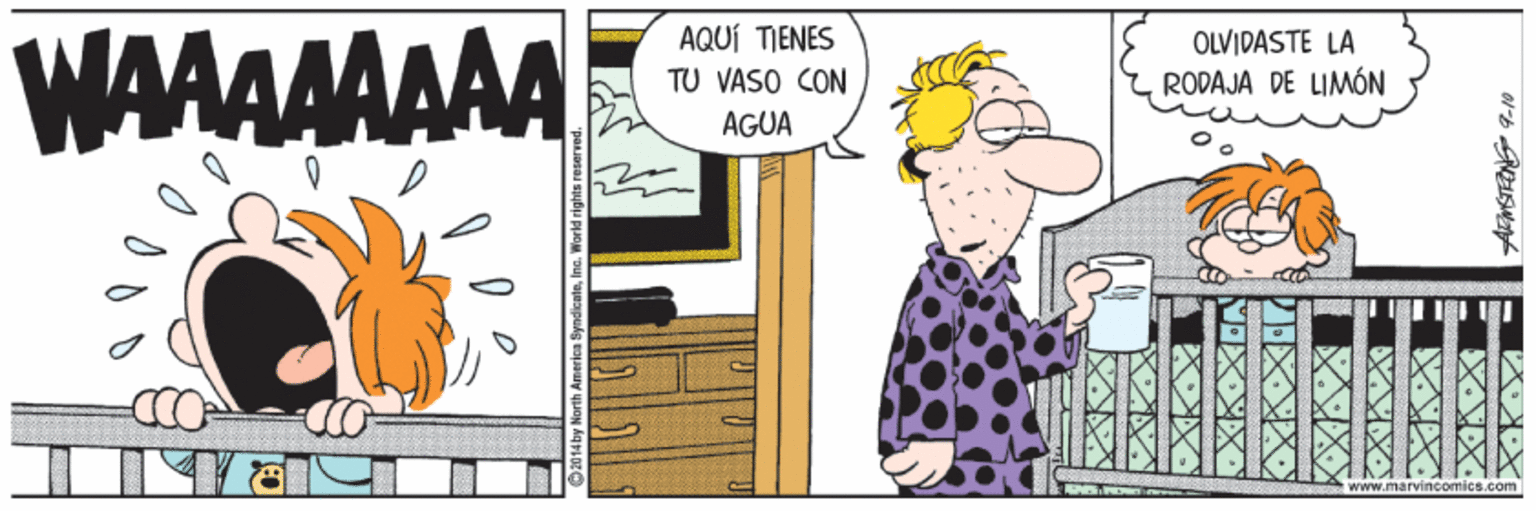 Happy OCR: WAAAAAAAA AQUÍ TIENES OLVIDASTE LA TU VASO CON RODAJA DE LIMÓN AGUA www.marvincomics.com WAAAAAAAA AQUÍ TIENES OLVIDASTE LA TU VASO CON RODAJA DE LIMÓN AGUA www.marvincomics.com