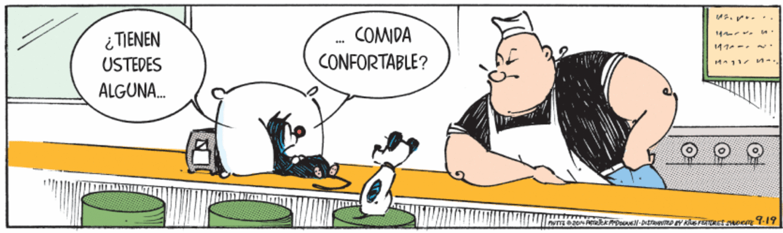 People OCR: COMIDA i TIENEN USTEDES 11 1 - CONFORTABLE? ALGUNA. COMIDA i TIENEN USTEDES 11 1 - CONFORTABLE? ALGUNA.