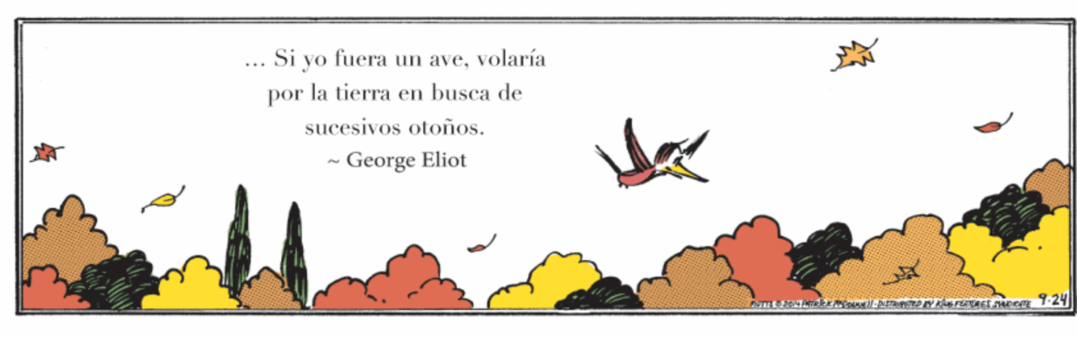 Fin OCR: Si vo fuera un avevolaría ... por la tierra en busca de sucesivos otoños. - George Eliot Si vo fuera un avevolaría ... por la tierra en busca de sucesivos otoños. - George Eliot