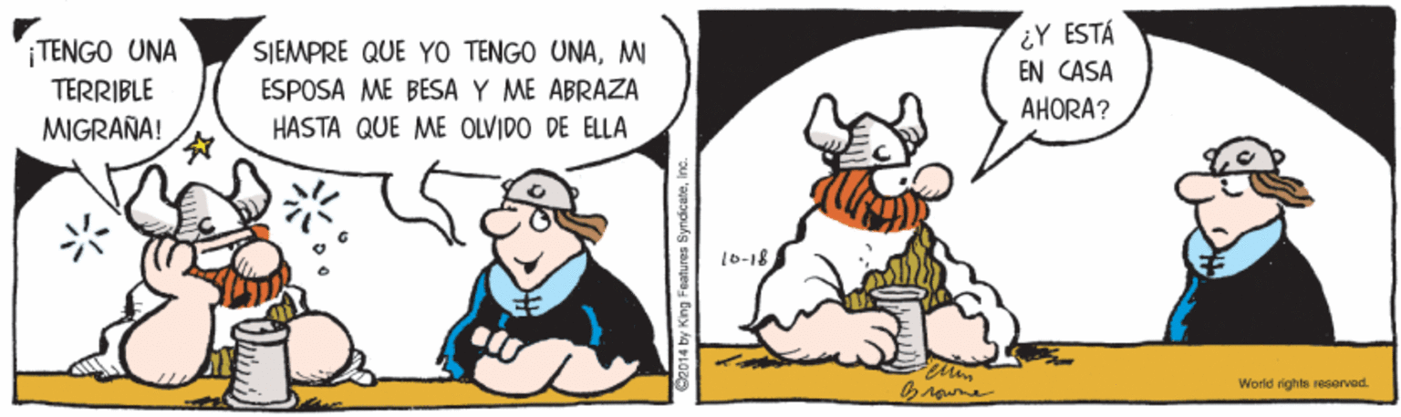 Art OCR: ¿Y ESTÁ ¡TENGO UNA TERRIBLE SIEMPRE QUE YO TENGO UNAM ESPOSA ME BESA Y ME ABRÁZA EN CASA AHORA? MIGRAÑA! HASTA QUE ME OLVIDO DE ELLA (6-18 World rights reserved. ¿Y ESTÁ ¡TENGO UNA TERRIBLE SIEMPRE QUE YO TENGO UNAM ESPOSA ME BESA Y ME ABRÁZA EN CASA AHORA? MIGRAÑA! HASTA QUE ME OLVIDO DE ELLA (6-18 World rights reserved.