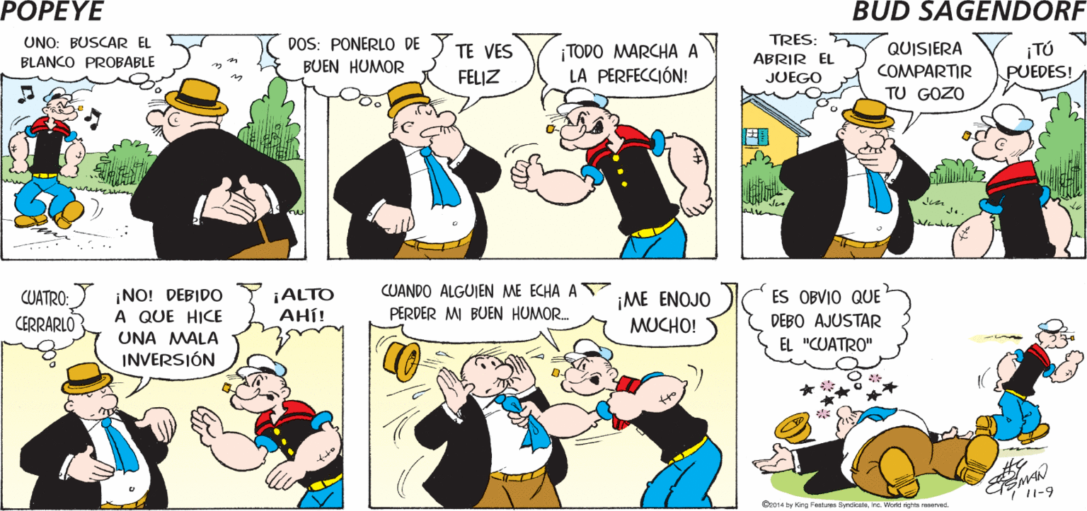 Human body OCR: POPEYE SER GORRÓN TODO UN SE SIGUE EL PROTO- COLO CORRECTO ES. ARTE. ?? Hy UNO: BUSCAR EL BLANCO PROBABLE DOS: PONERLO DE BUEN HUMOR TODO MARCHA A LA PERFECCIÓN! TRES: ABRIR EL JUEGO QUISIERA COMPARTIR TU GOZO TE VES FELIZ PUEDES! ¡NO! DEBIDO A QUE HICE ¡ALTO AHÍ! CUATRO: CUANDO ALGUIEN ME ECHA A ¡ME ENOJO ES OBVIO QUE PERDER MI BUEN HUMOR. DEBO AJUSTAR EL "CUATRO" CERRARLO MUCHO! UNA MALA INVERSIÓN 11-9 Oz014 ty Harg Feetres Syncateine. Workd rights reservec. POPEYE SER GORRÓN TODO UN SE SIGUE EL PROTO- COLO CORRECTO ES. ARTE. ? ? Hy UNO: BUSCAR EL BLANCO PROBABLE DOS: PONERLO DE BUEN HUMOR TODO MARCHA A LA PERFECCIÓN! TRES: ABRIR EL JUEGO QUISIERA COMPARTIR TU GOZO TE VES FELIZ PUEDES! ¡NO! DEBIDO A QUE HICE ¡ALTO AHÍ! CUATRO: CUANDO ALGUIEN ME ECHA A ¡ME ENOJO ES OBVIO QUE PERDER MI BUEN HUMOR. DEBO AJUSTAR EL "CUATRO" CERRARLO MUCHO! UNA MALA INVERSIÓN 11-9 Oz014 ty Harg Feetres Syncateine. Workd rights reservec.