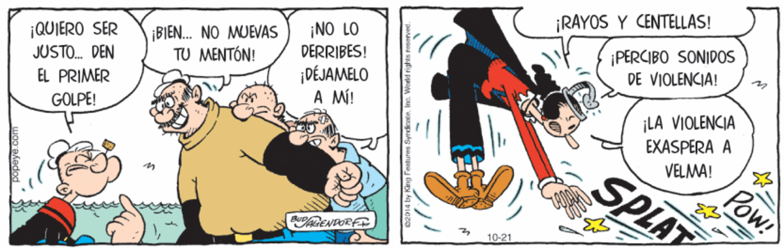Art OCR: ¡RAYOS Y CENTELLAS! ¡BIEN. NO MUEVAS TU MENTÓN! ¡NO LO DERRIBES! ¡DÉJAMELO A MÍ! PERCIBO SONIDOS DE VIOLENCIA! ¡QUIERO SER JUSTO. DEN EL PRIMER ¡LA VIOLENCIA EXASPERA A VELMA! GOLPE! SPLAT %3D 10-21 Pow! ¡RAYOS Y CENTELLAS! ¡BIEN. NO MUEVAS TU MENTÓN! ¡NO LO DERRIBES! ¡DÉJAMELO A MÍ! PERCIBO SONIDOS DE VIOLENCIA! ¡QUIERO SER JUSTO. DEN EL PRIMER ¡LA VIOLENCIA EXASPERA A VELMA! GOLPE! SPLAT %3D 10-21 Pow!