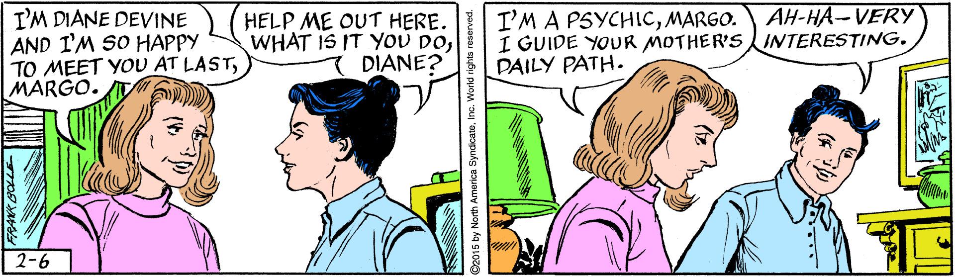 Sharing OCR: AH-HA-VERY I'M DIANE DEVINE AND I'M S0 HAPPY TO MEET YOU AT LASTMARGO. HELP ME OUT HERE. WHAT IS IT YOU DO7 DIANE? I'M A PSYCHICMARGO. I GUIDE YOUR MOTHER'SINTERESTING. DAILY PATH. 2-6 AH-HA-VERY I'M DIANE DEVINE AND I'M S0 HAPPY TO MEET YOU AT LASTMARGO. HELP ME OUT HERE. WHAT IS IT YOU DO7 DIANE? I'M A PSYCHICMARGO. I GUIDE YOUR MOTHER'SINTERESTING. DAILY PATH. 2-6