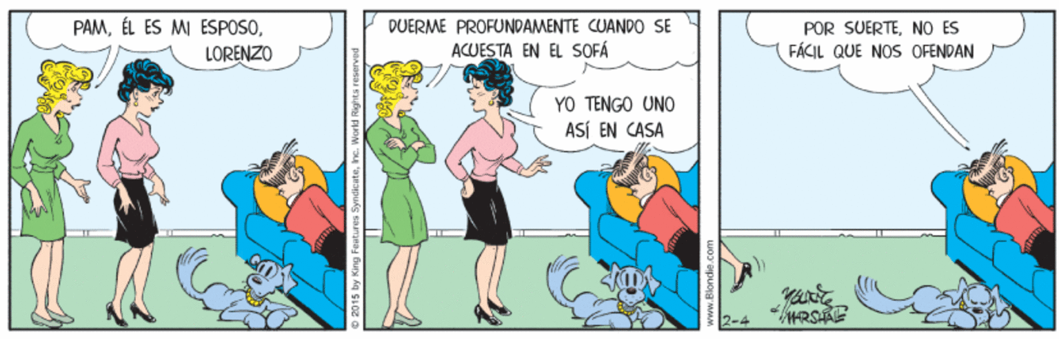 Art OCR: PAMLORENZO DUERME PROFUNDAMENTE CUANDO SE POR SUERTENO ES FÁCIL QUE NOS OFENDAN ACUESTA EN EL SOFÁ YO TENGO UNO ASÍ EN CASA 2-4 PAMÉL ES MI ESPOSOLORENZO DUERME PROFUNDAMENTE CUANDO SE POR SUERTENO ES FÁCIL QUE NOS OFENDAN ACUESTA EN EL SOFÁ YO TENGO UNO ASÍ EN CASA 2-4