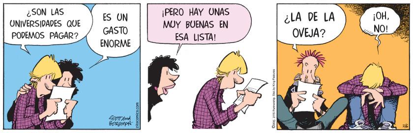 Parallel OCR: ¿SON LAS UNIVERSIDADES QUE ¡PERO HAY UNAS MUY BUENAS EN ESA LISTA! iLA DE LA OVEJA? ¡OHNO! ES UN GASTO PODEMOS PAGAR? ENORME ¿SON LAS UNIVERSIDADES QUE ¡PERO HAY UNAS MUY BUENAS EN ESA LISTA! iLA DE LA OVEJA? ¡OHNO! ES UN GASTO PODEMOS PAGAR? ENORME