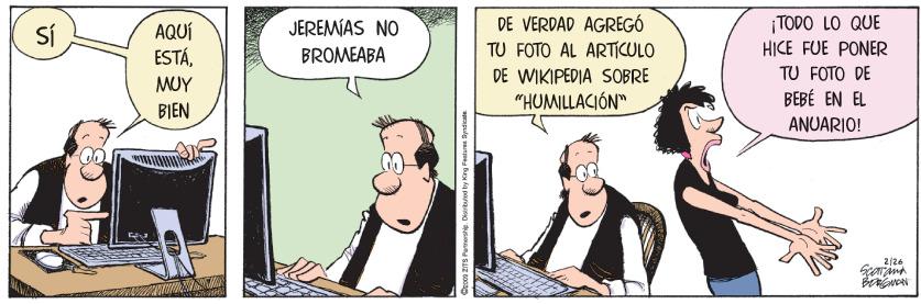 Humour OCR: DE VERDAD AGREGÓ TU FOTO AL ARTICULO |TODO LO QUE HICE FUE PONER JEREMAS NO SÍ AQUÍ ESTÁBROMEABA DE WIKIPEDIA S0BRE TU FOTO DE MÜY "HUMILLACIÓN" BEBÉ EN EL BIEN ANUARIO! 2/26 DE VERDAD AGREGÓ TU FOTO AL ARTICULO |TODO LO QUE HICE FUE PONER JEREMAS NO SÍ AQUÍ ESTÁBROMEABA DE WIKIPEDIA S0BRE TU FOTO DE MÜY "HUMILLACIÓN" BEBÉ EN EL BIEN ANUARIO! 2/26