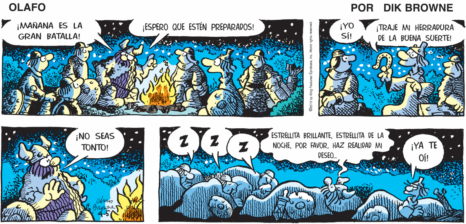 Sleeve OCR: YA ENCENDIMOS ¡EXCELENTE! ¿QUIÉN TRAJO LOS MALVAVISCOS? OLAFO LA FOGATAJEFE EL AMARGADO DiK BROWNE ESPERO QUE ESTÉN PREPARADOS! ¡YO Sí! ¡TRAJE MI HERRADURA DE LA BUENA_SUERTE! ¡MAÑANA ES LA GRAN BATALLA! ¡NO SEAS TONTO! ESTRELLITA BRILLANTEESTRELLITA DE LA NOCHEHAZ REALIDAD MI DESEO. ¡YA TE Of! Ge015 by King Fealuires Syndicataine. World ngrts resoved. YA ENCENDIMOS ¡EXCELENTE! ¿QUIÉN TRAJO LOS MALVAVISCOS? OLAFO LA FOGATAJEFE EL AMARGADO DiK BROWNE ESPERO QUE ESTÉN PREPARADOS! ¡YO Sí! ¡TRAJE MI HERRADURA DE LA BUENA_SUERTE! ¡MAÑANA ES LA GRAN BATALLA! ¡NO SEAS TONTO! ESTRELLITA BRILLANTEESTRELLITA DE LA NOCHEPOR FAVORHAZ REALIDAD MI DESEO. ¡YA TE Of! Ge015 by King Fealuires Syndicataine. World ngrts resoved.